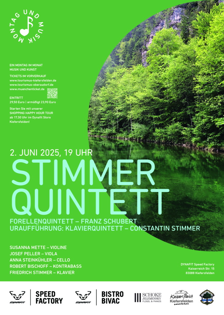 Ein Montag im Monat Musik und KunstStimmer Quintett