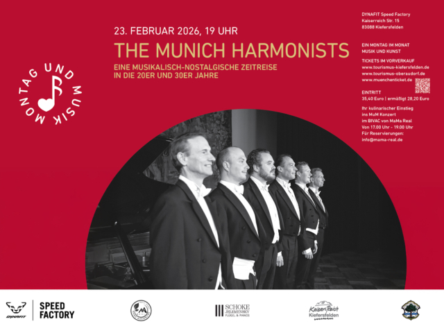 THE MUNICH HARMONISTS – 23. Februar 2026 – 19:00 Uhr